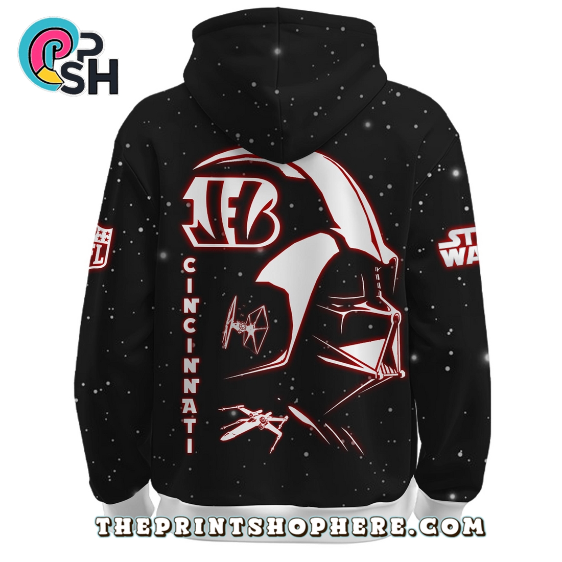 Cincinnati Bengals x Star Wars Apparel Hoodie, Long Pants Cincinnati Bengals x Star Wars Apparel Hoodie, Long Pants