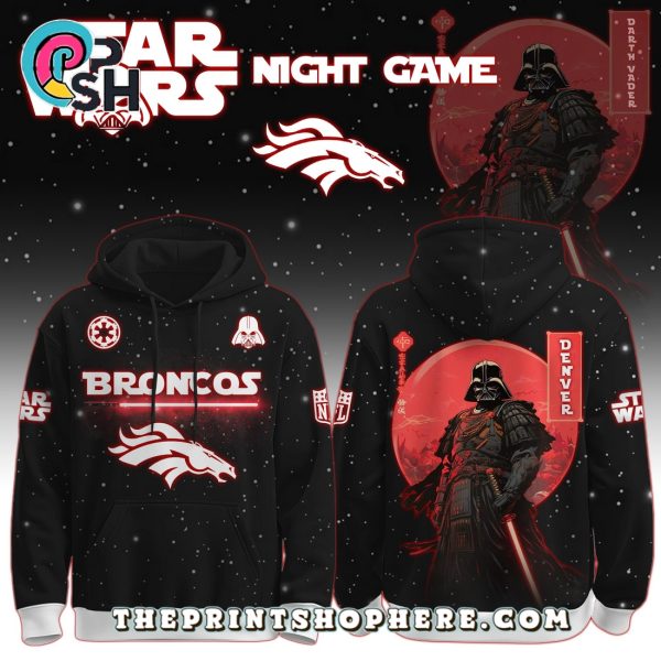 Denver Broncos NFL Star Wars Hoodie, Long Pants