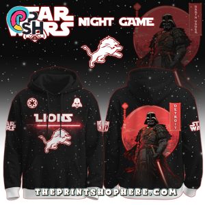 Detroit Lions NFL Star Wars Hoodie, Long Pants