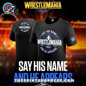 Joe Hendry Say His Name And He Appears Shirt