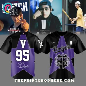 LA Dodgers x BTS Limited Edition Baseball Jersey