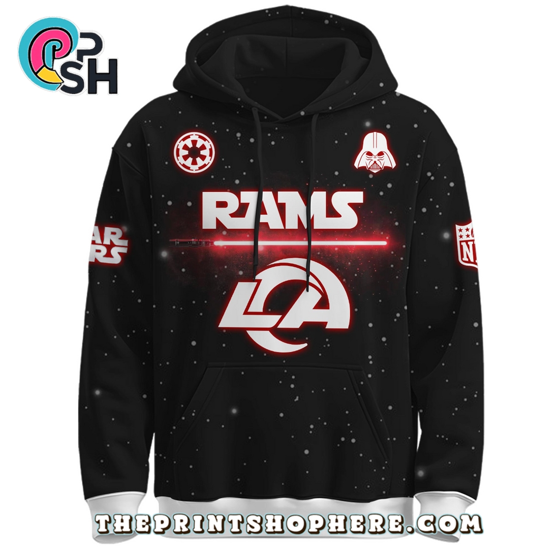 Los Angeles Rams x Star Wars Apparel Hoodie, Long Pants Los Angeles Rams x Star Wars Apparel Hoodie, Long Pants