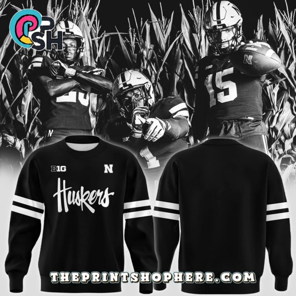Nebraska Cornhuskers Alternate Dark Mode Hoodie