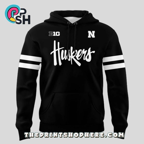 Nebraska Cornhuskers Alternate Dark Mode Hoodie