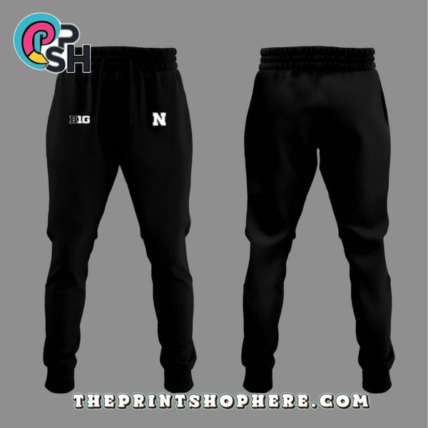 Nebraska Cornhuskers Alternate Dark Mode Hoodie, Pants