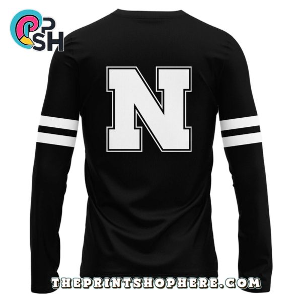 Nebraska Cornhuskers Dark Mode Design Hoodie