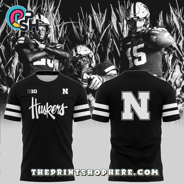 Nebraska Cornhuskers Dark Mode Design Hoodie