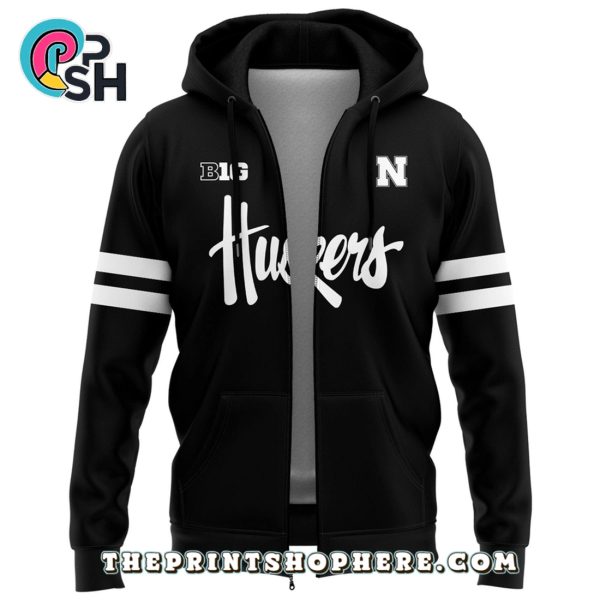 Nebraska Cornhuskers Dark Mode Design Hoodie