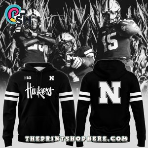 Nebraska Cornhuskers Dark Mode Design Hoodie, Pants