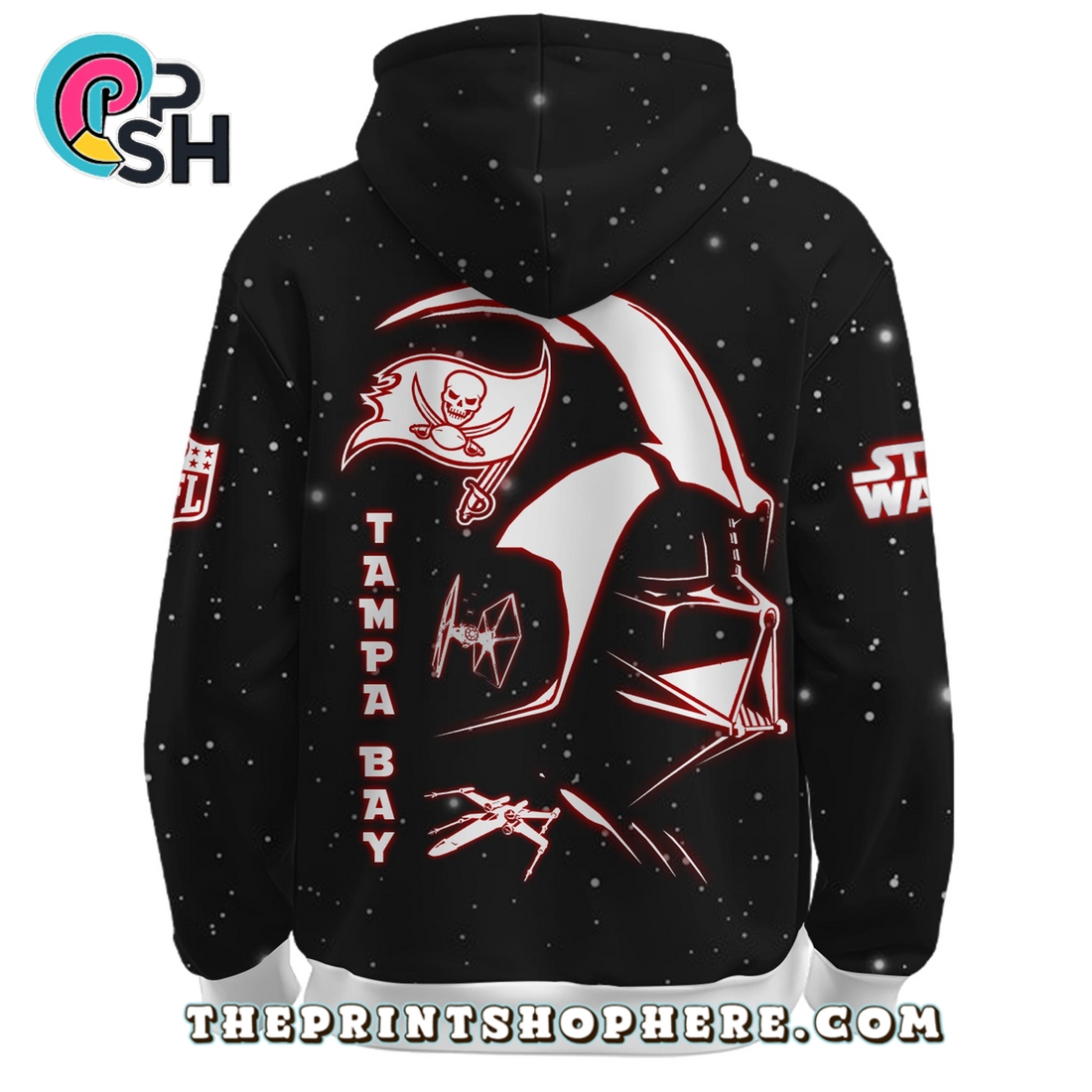 Tampa Bay Buccaneers x Star Wars Apparel Hoodie, Long Pants Tampa Bay Buccaneers x Star Wars Apparel Hoodie, Long Pants