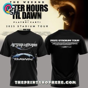 The Weeknd 2025 Stadium Tour Shirt