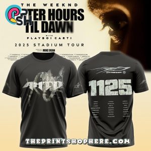 The Weeknd After Hours Till Dawn Shirt
