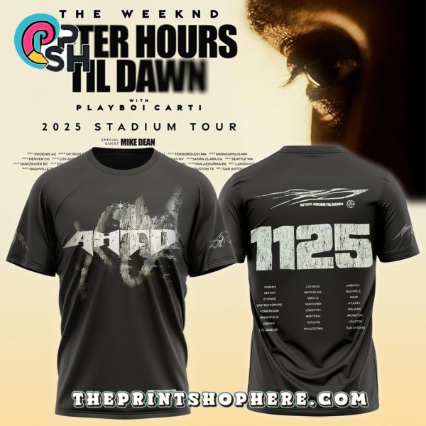 The Weeknd After Hours Till Dawn Shirt