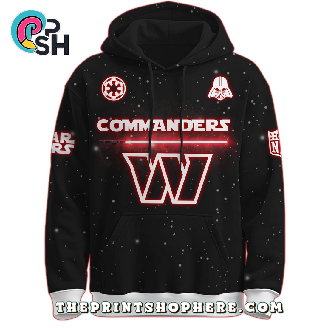 Washington Commanders NFL Star Wars Hoodie, Long Pants Washington Commanders NFL Star Wars Hoodie, Long Pants
