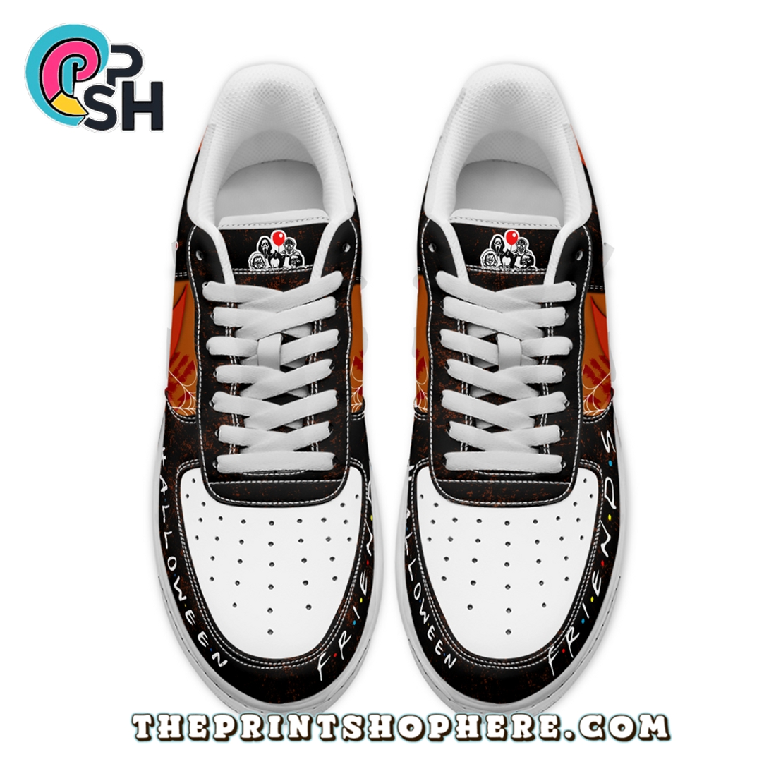 2025 Halloween Horror Friends Air Low-Top Sneakers Shoes 2025 Halloween Horror Friends Air Low-Top Sneakers Shoes