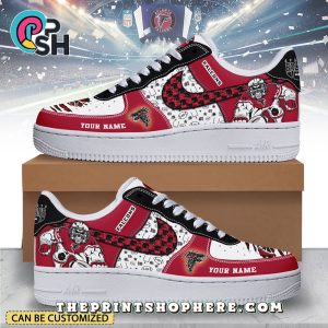 Atlanta Falcons Air Low-Top Sneakers Shoes