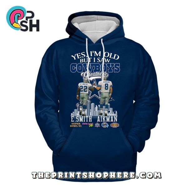 Dallas Cowboys Emmitt Smith Troy Aikman T-Shirt