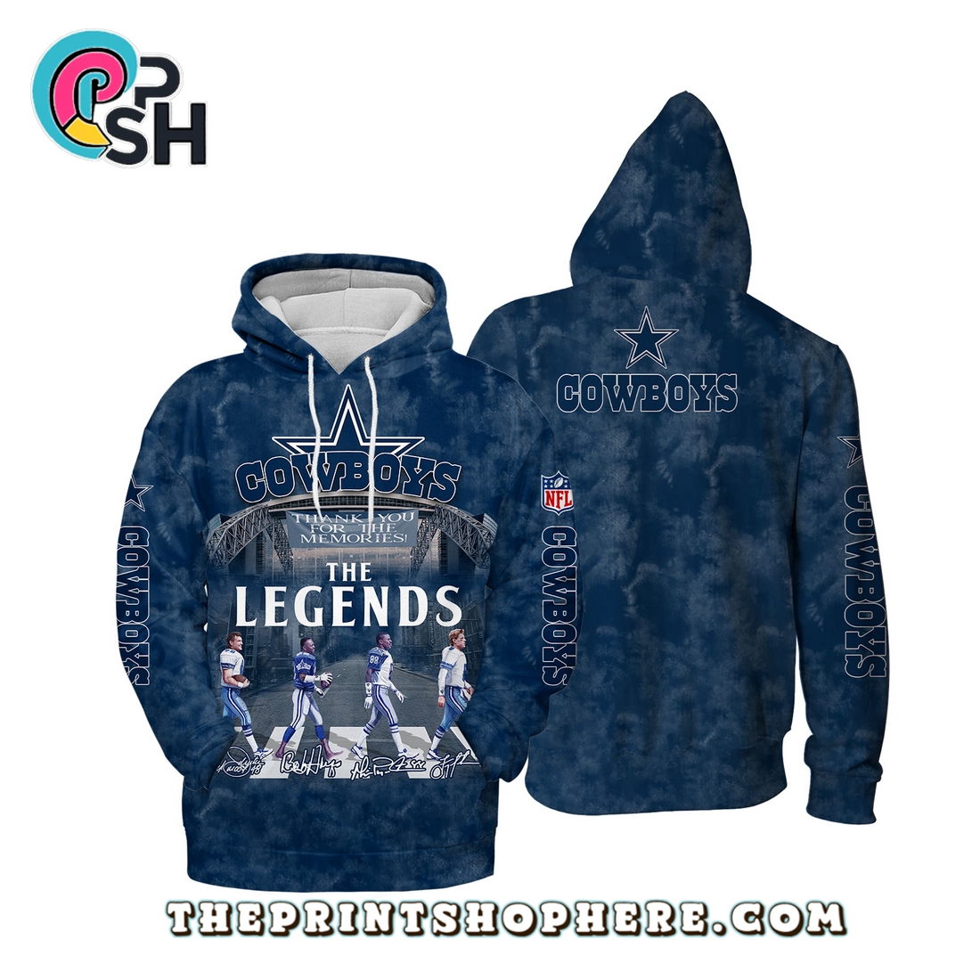 Dallas Cowboys The Legends T-Shirt Dallas Cowboys The Legends T-Shirt