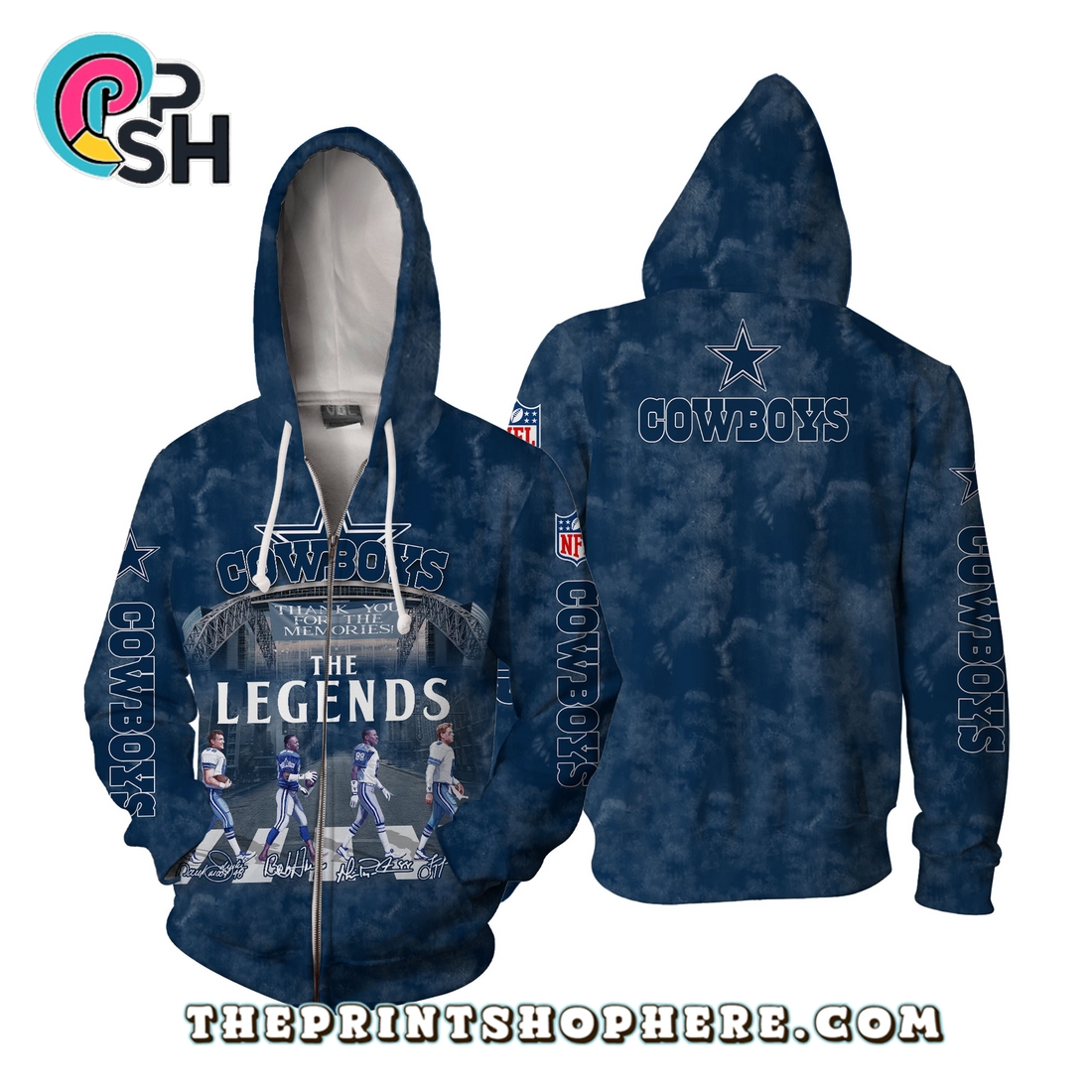 Dallas Cowboys The Legends T-Shirt Dallas Cowboys The Legends T-Shirt