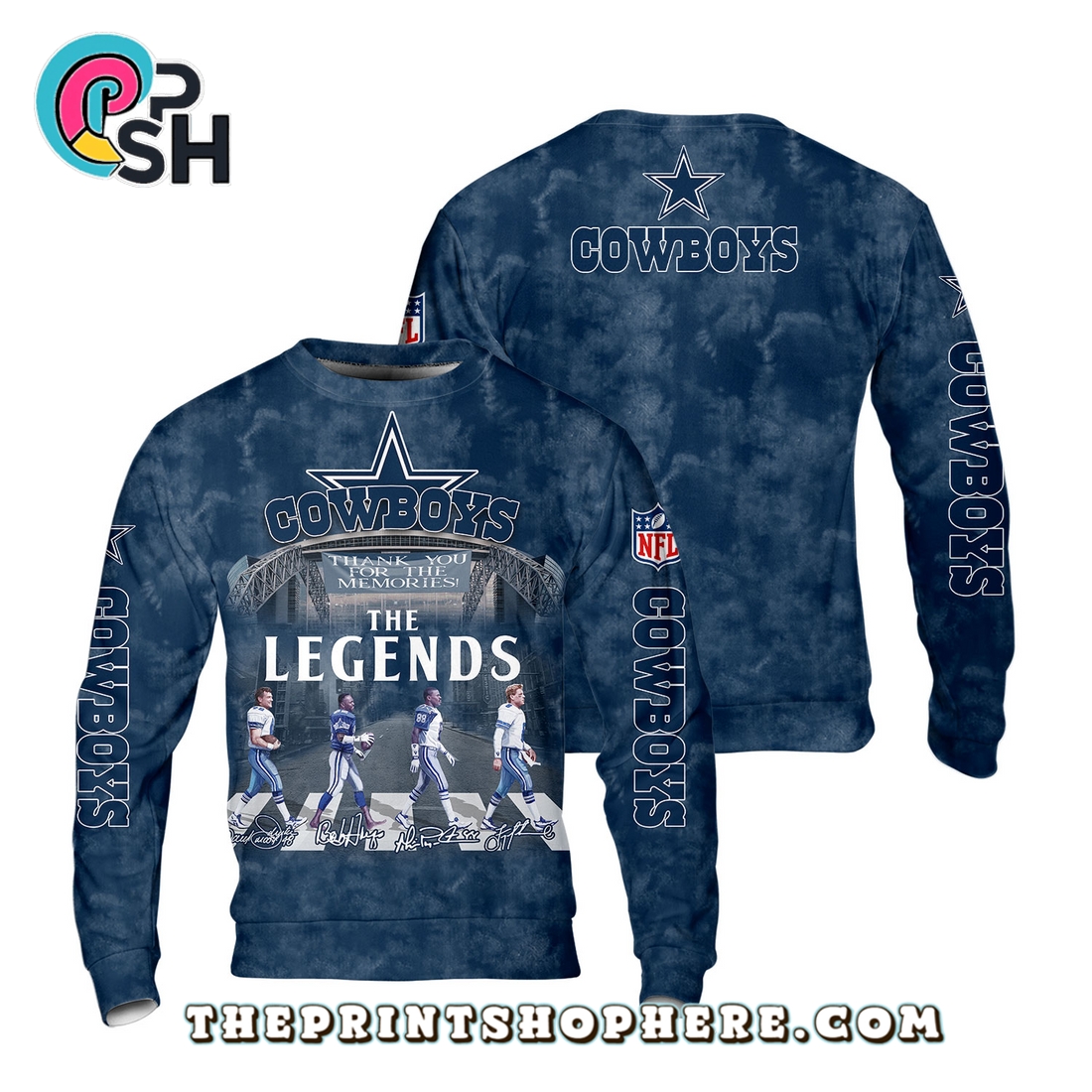 Dallas Cowboys The Legends T-Shirt Dallas Cowboys The Legends T-Shirt