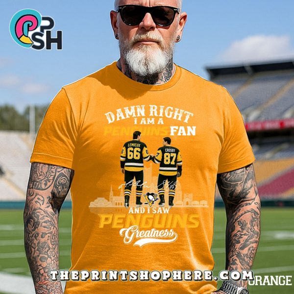 Damn Right I Am A Pittsburgh Penguins T-Shirt