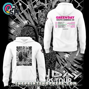 Green Day The Saviors Tour 2025 Hoodie, Cap Green Day The Saviors Tour 2025 Hoodie, Cap