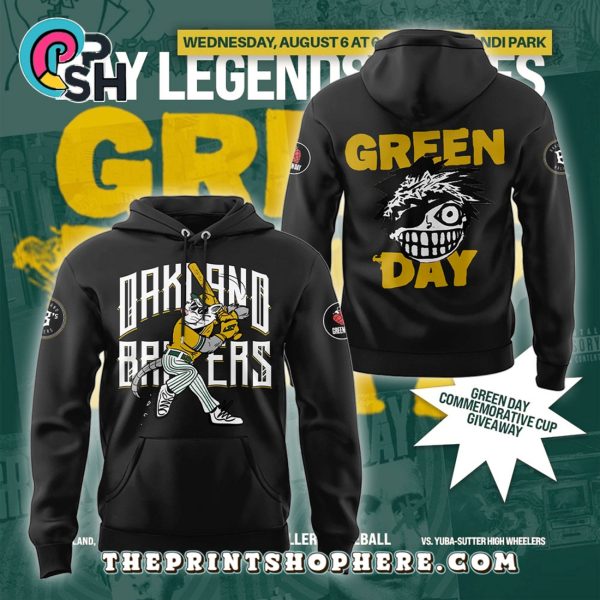 Green Day x Ballers Black Hoodie