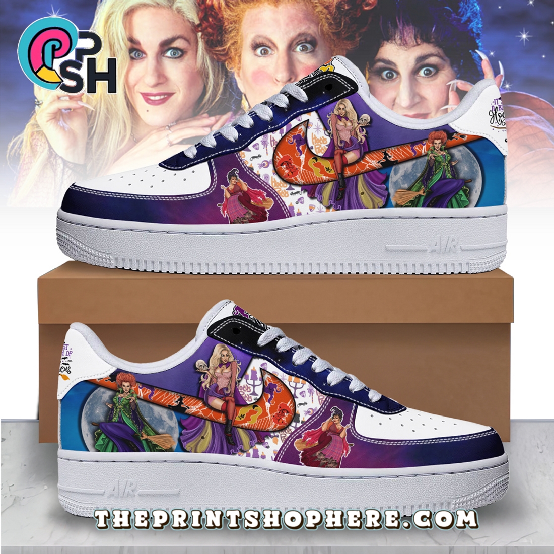 Hocus Pocus x Halloween 2025 Air Low-Top Sneakers Shoes Hocus Pocus x Halloween 2025 Air Low-Top Sneakers Shoes