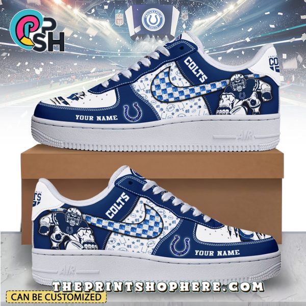 Indianapolis Colts Air Low-Top Sneakers Shoes