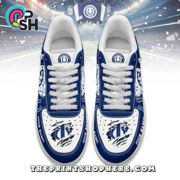 Indianapolis Colts Air Low-Top Sneakers Shoes