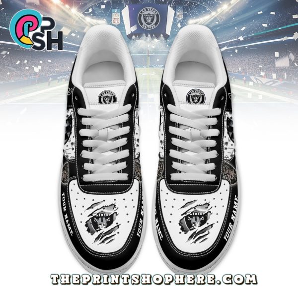 Las Vegas Raiders Air Low-Top Sneakers Shoes