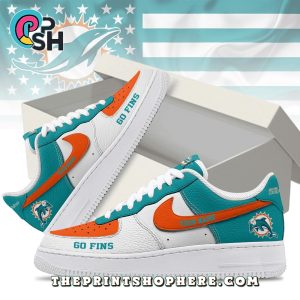 Miami Dolphins Air Low-Top Sneakers Shoes