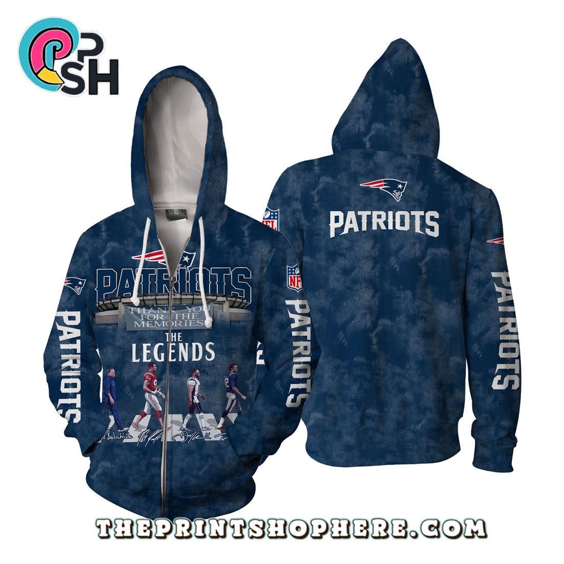 New England Patriots The Legends T-Shirt New England Patriots The Legends T-Shirt
