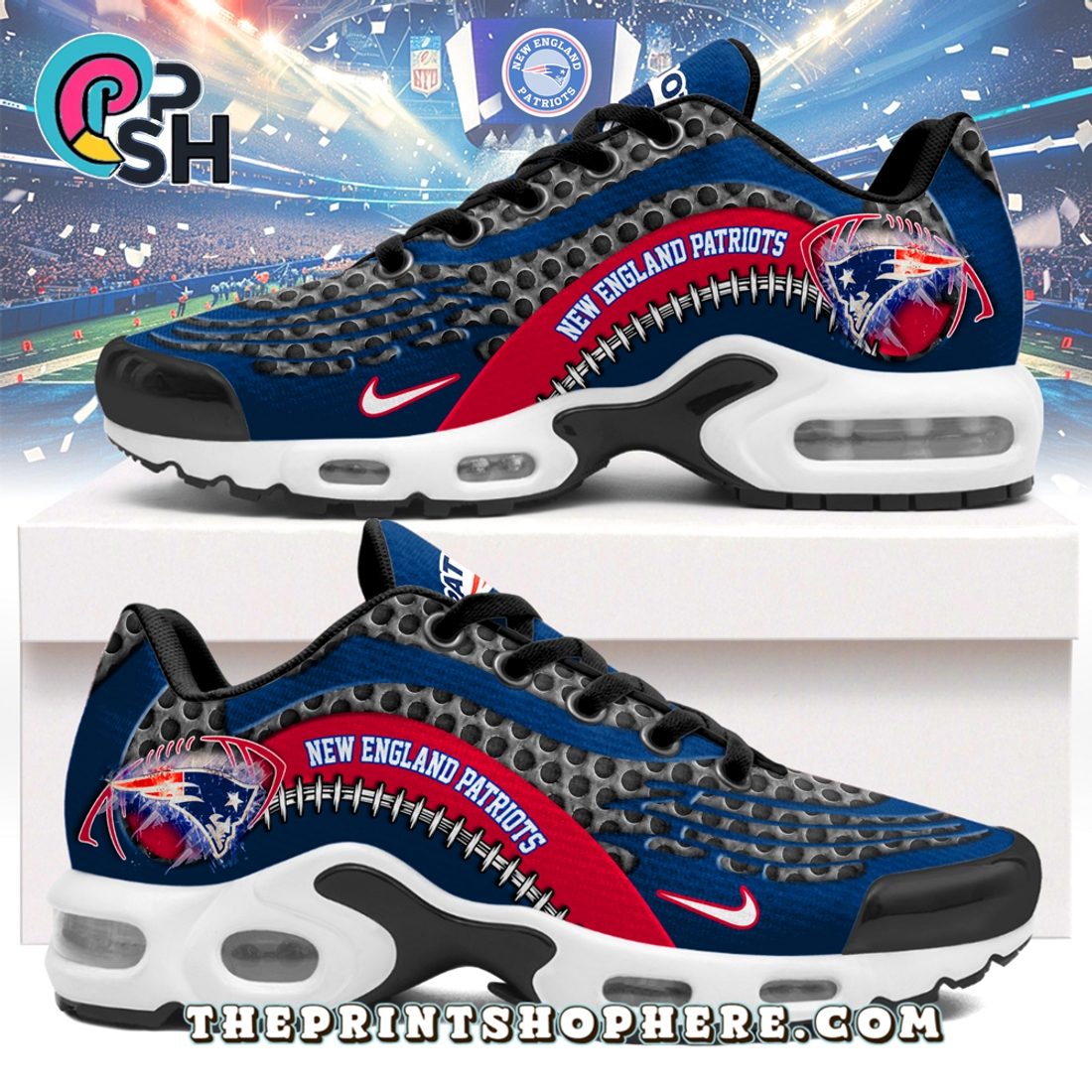 New England Patriots TN Shoes Sneakers For Men And Women New England Patriots TN Shoes Sneakers For Men And Women