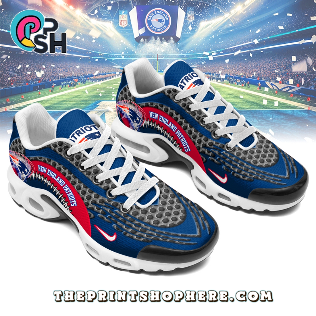 New England Patriots TN Shoes Sneakers For Men And Women New England Patriots TN Shoes Sneakers For Men And Women