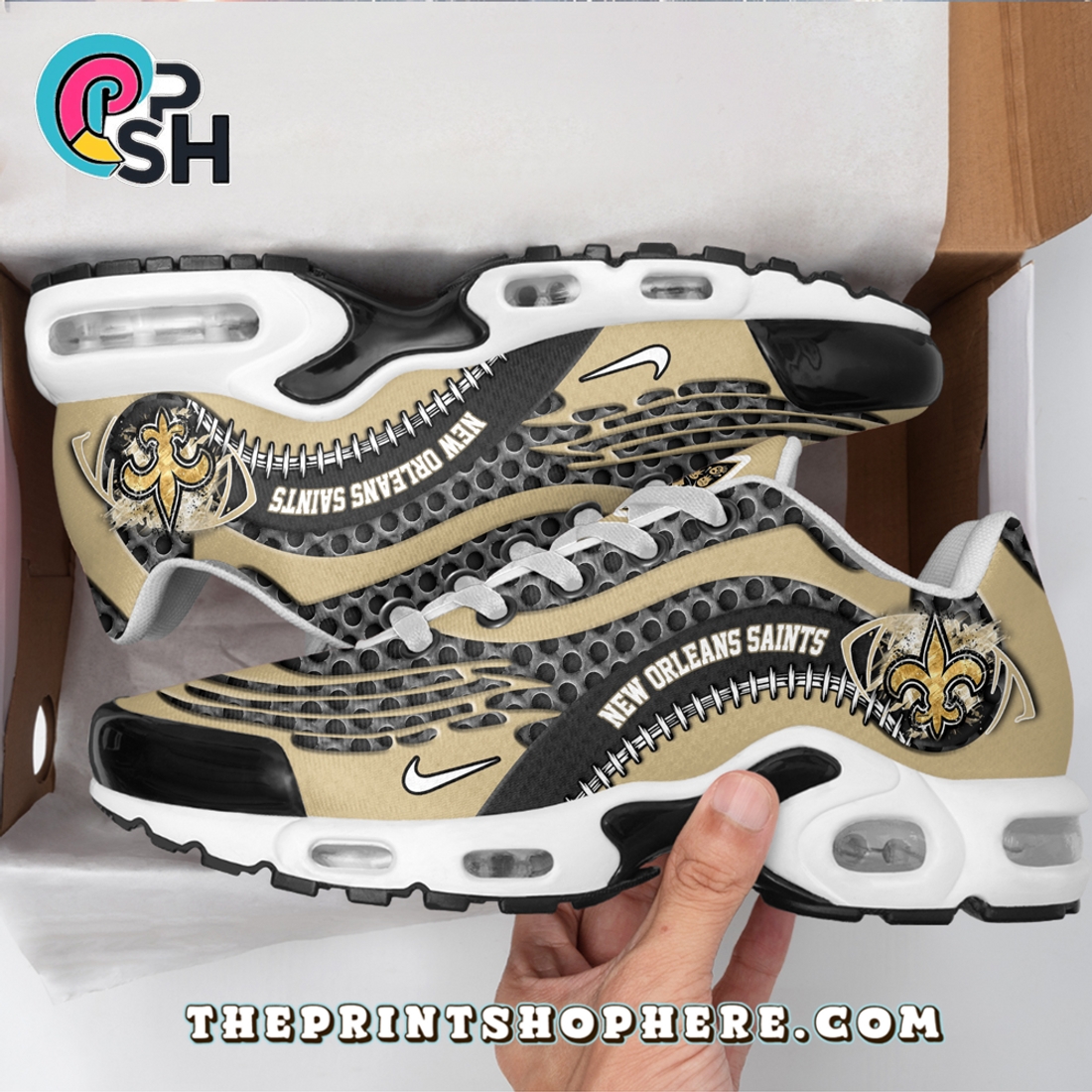 New Orleans Saints TN Shoes Sneakers For Men And Women New Orleans Saints TN Shoes Sneakers For Men And Women