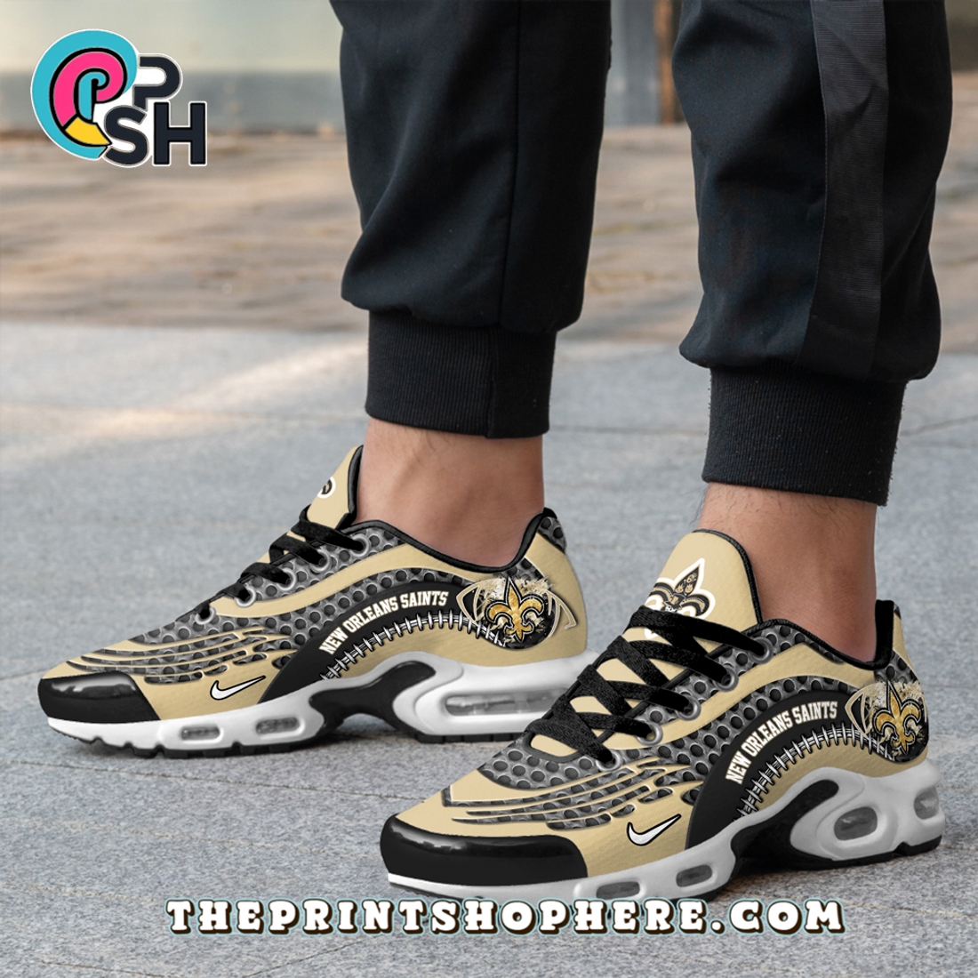 New Orleans Saints TN Shoes Sneakers For Men And Women New Orleans Saints TN Shoes Sneakers For Men And Women