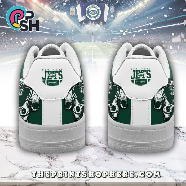 New York Jets Air Low-Top Sneakers Shoes