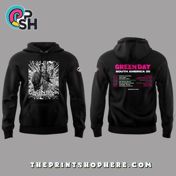Premium Green Day The Saviors Tour 2025 Hoodie, Pants
