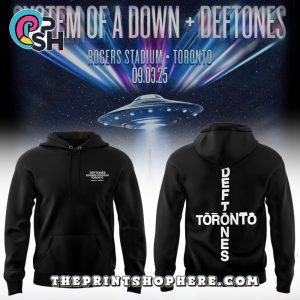 SOAD x Deftones 2025 Tour Black Hoodie, Pants