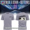 System of a Down x Korn Tour 2025 White Hoodie