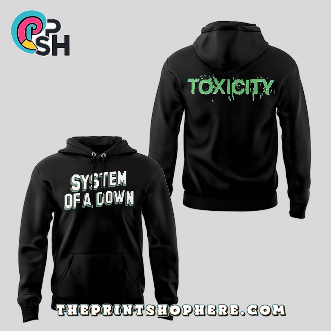 System of a Down 2025 Rogers Stadium Toronto Hoodie System of a Down 2025 Rogers Stadium Toronto Hoodie