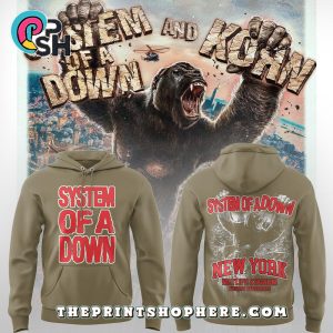 System of a Down and Korn Tour Hoodie