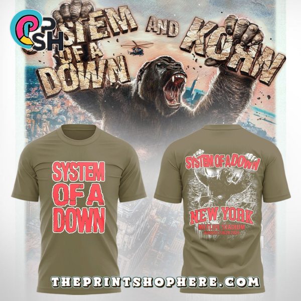System of a Down and Korn Tour Hoodie