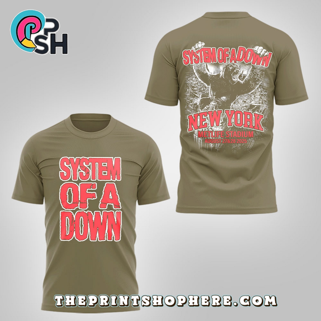 System of a Down and Korn Tour Hoodie System of a Down and Korn Tour Hoodie