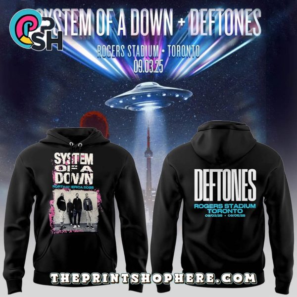 System of a Down Rogers Stadium Toronto Hoodie