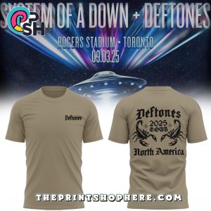 System of a Down x Deftones 2025 Hoodie