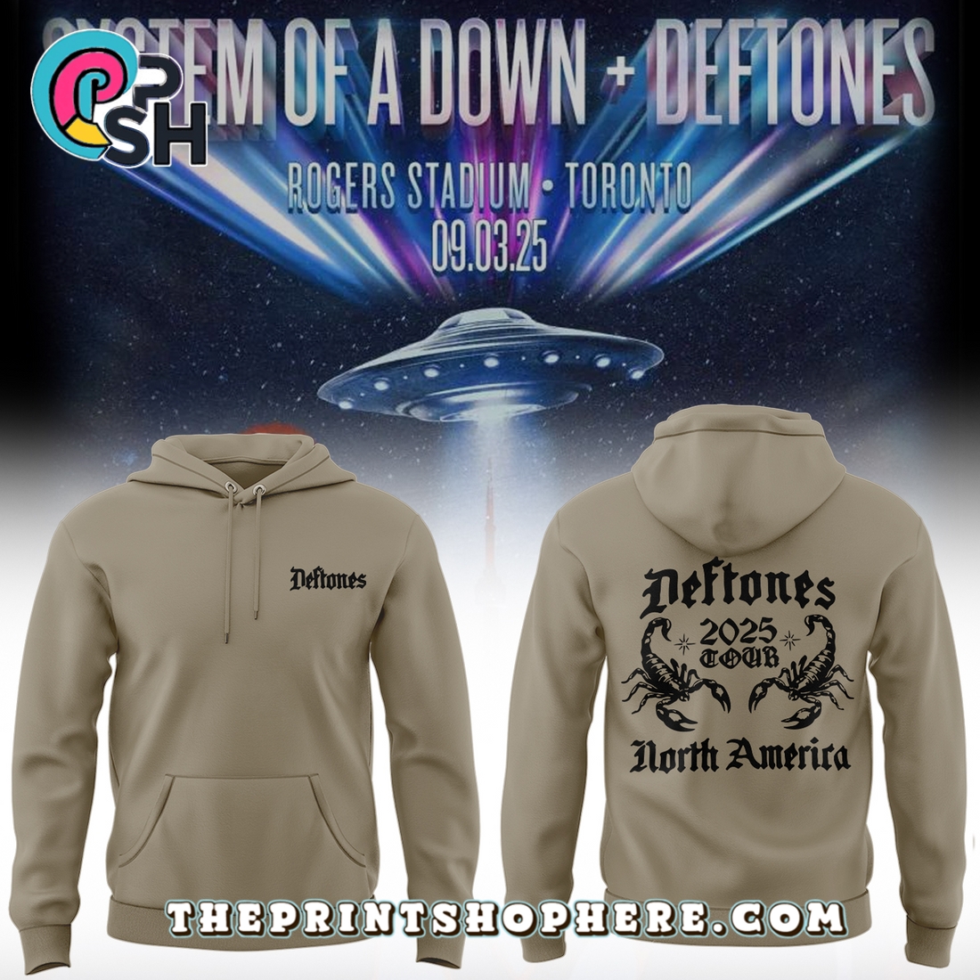 System of a Down x Deftones 2025 Hoodie, Pants System of a Down x Deftones 2025 Hoodie, Pants