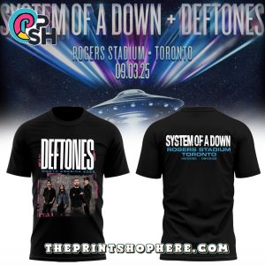 System of a Down x Deftones Tour 2025 Hoodie