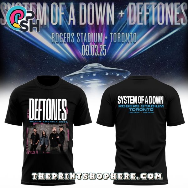 System of a Down x Deftones Tour 2025 Hoodie
